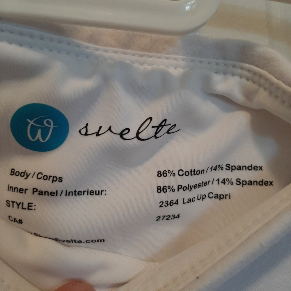 Svelte Tummy Control Stretch Shorts; Activewear; NWT; Size Large 10-12 - Picture 3 of 3